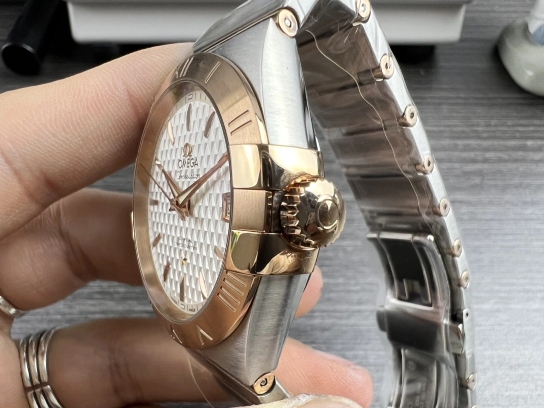 CBD Factory Omega Constellation Co-Axial 38mm Two-Tone Sedna Gold (123.20.38.21.02.007) 1:1 Super Clone -DD8500 Movement Versatile 319